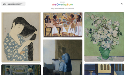 Desconecta un rato de las Oposiciones con Art Coloring Book 