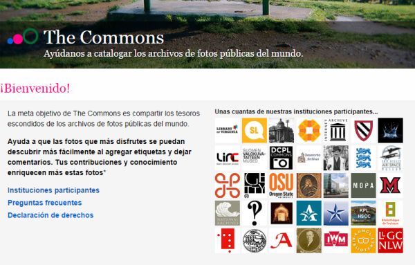 The Commons de Flickr, una biblioteca gigante.