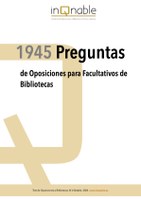 1945 test Facultativos de Bibliotecas
