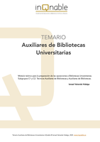 Temario bibliotecas universitarias