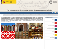 Cervantes en la Editorial y en las bibliotecas del MECD
