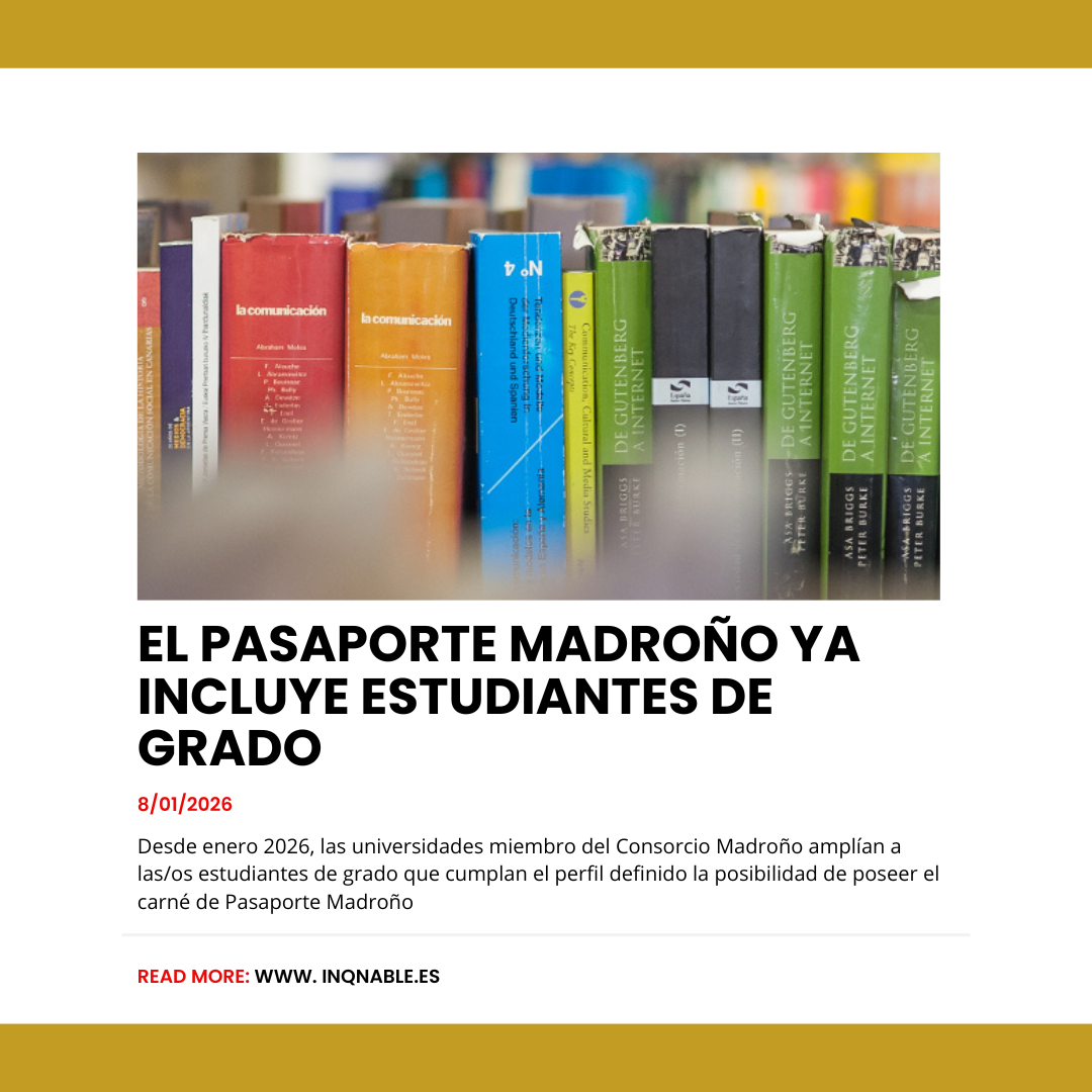 El Pasaporte Madroño ya incluye estudiantes de grado
