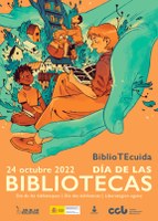 El próximo 24 de octubre celebramos el Día de las Bibliotecas bajo el lema "BiblioTEcuida"